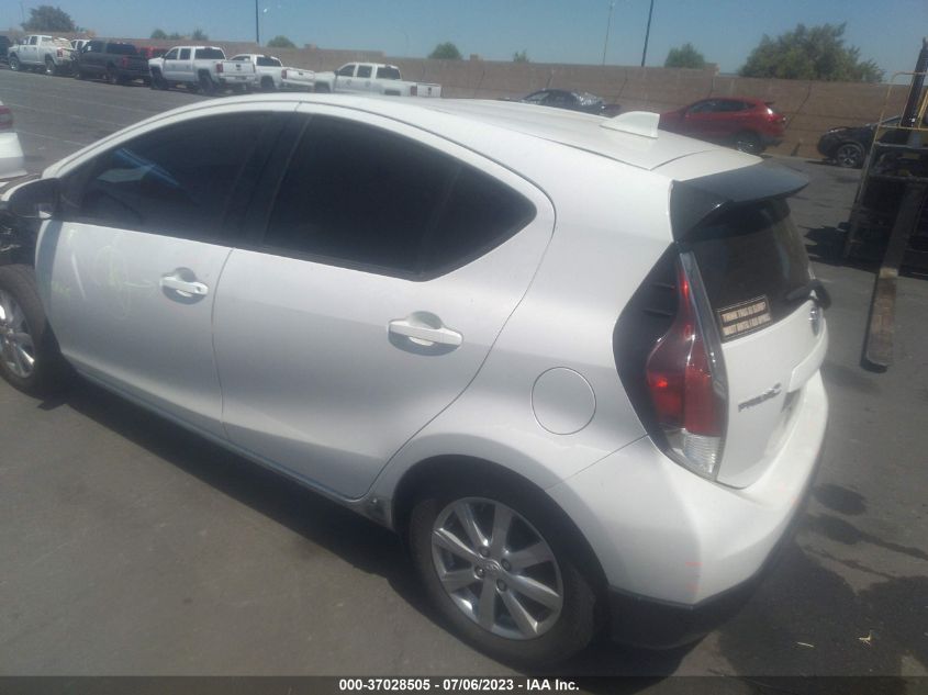 2017 TOYOTA PRIUS C ONE/TWO/THREE/FOUR - JTDKDTB36H1596372