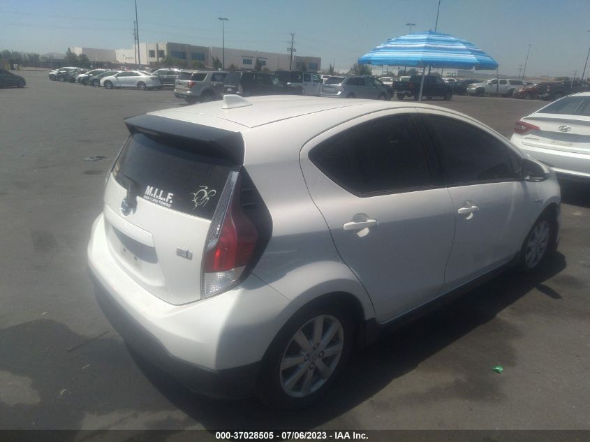 2017 TOYOTA PRIUS C ONE/TWO/THREE/FOUR - JTDKDTB36H1596372