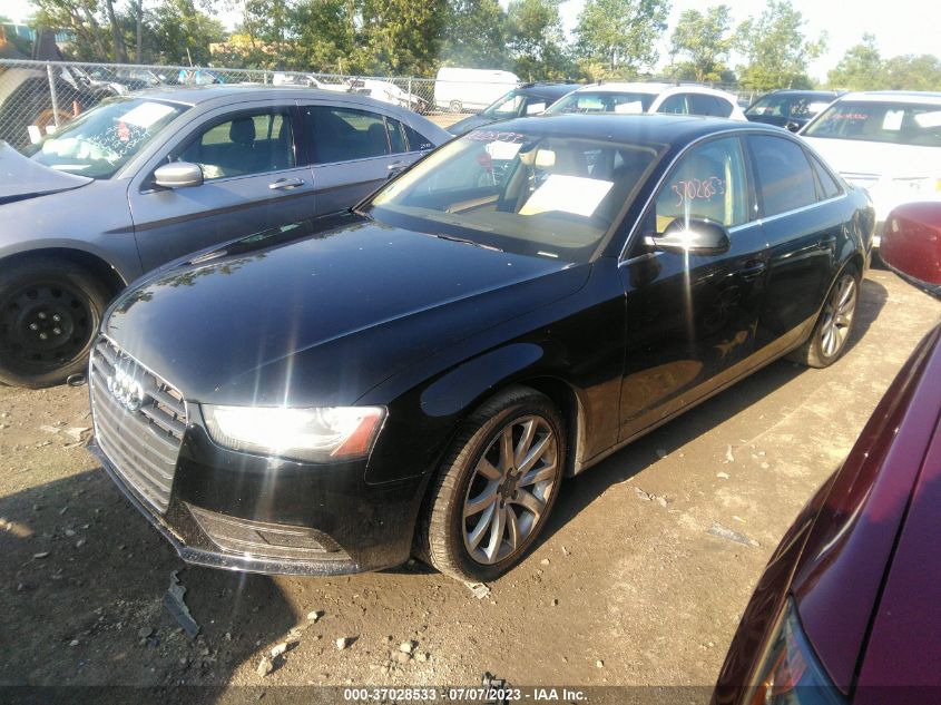 2013 AUDI A4 PREMIUM PLUS - WAUFFAFL1DN006606