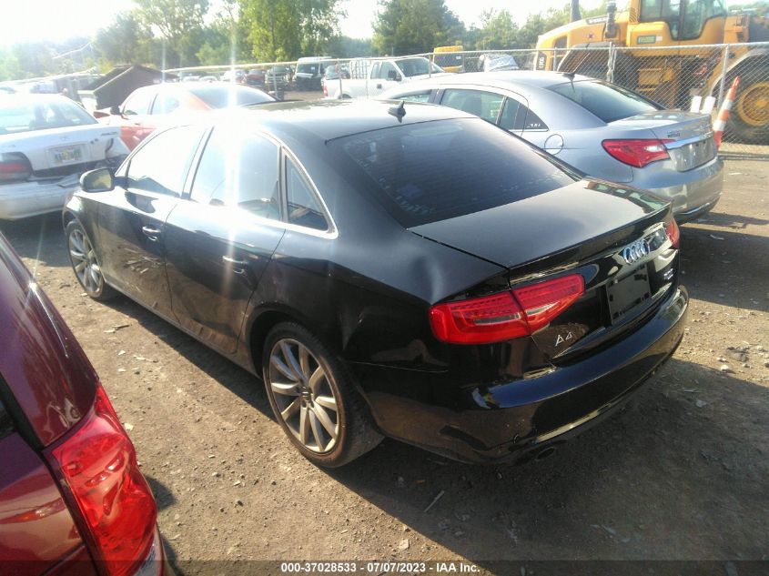 2013 AUDI A4 PREMIUM PLUS - WAUFFAFL1DN006606