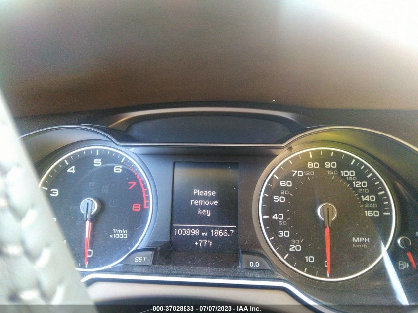 2013 AUDI A4 PREMIUM PLUS - WAUFFAFL1DN006606