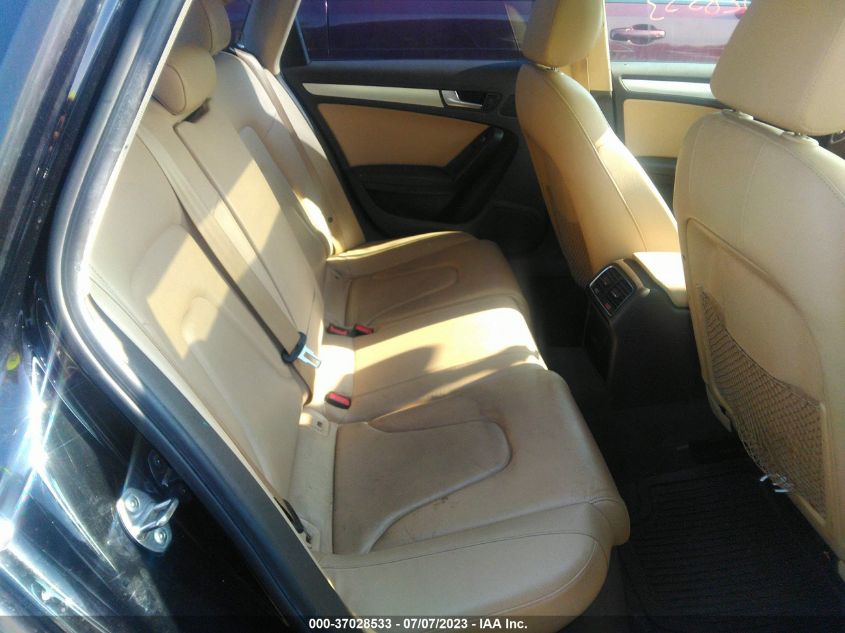 2013 AUDI A4 PREMIUM PLUS - WAUFFAFL1DN006606