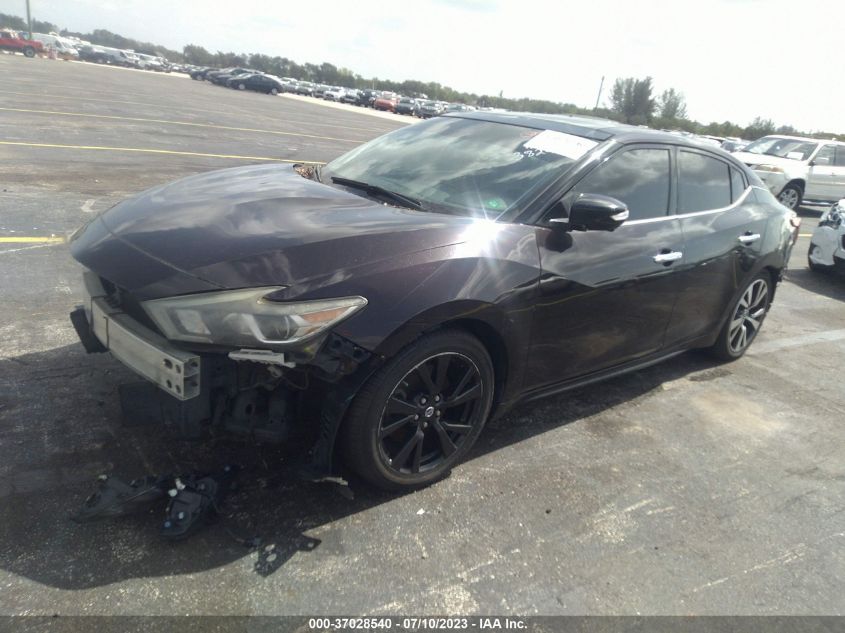 2016 NISSAN MAXIMA 3.5S/SV/SL/SR/PLAT - 1N4AA6AP4GC382418