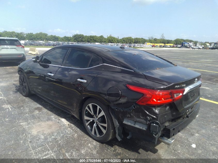 2016 NISSAN MAXIMA 3.5S/SV/SL/SR/PLAT - 1N4AA6AP4GC382418