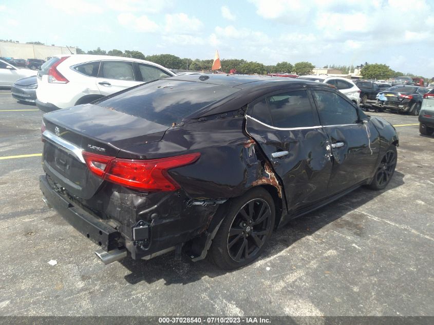 2016 NISSAN MAXIMA 3.5S/SV/SL/SR/PLAT - 1N4AA6AP4GC382418