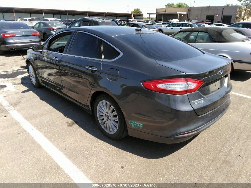 2015 FORD FUSION ENERGI SE LUXURY - 3FA6P0PU2FR147398