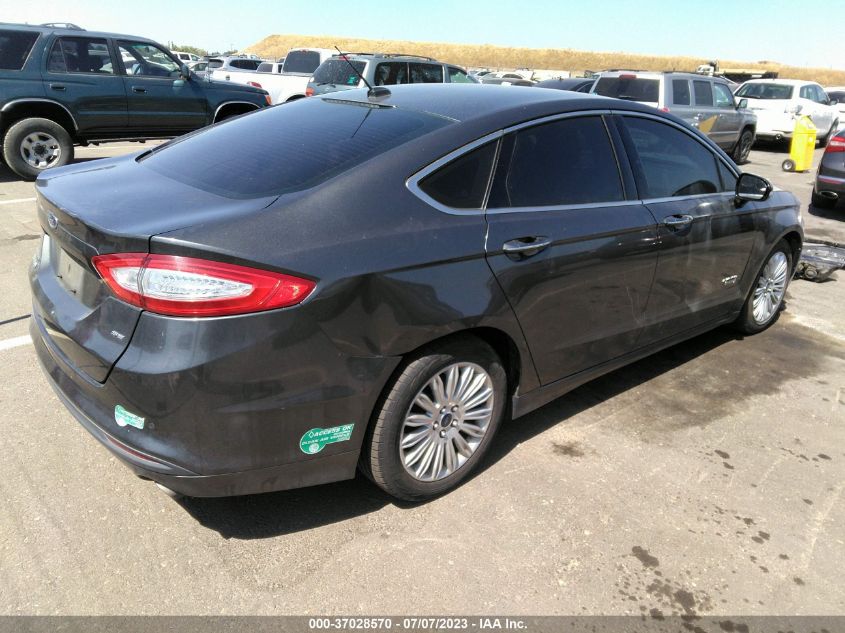 2015 FORD FUSION ENERGI SE LUXURY - 3FA6P0PU2FR147398
