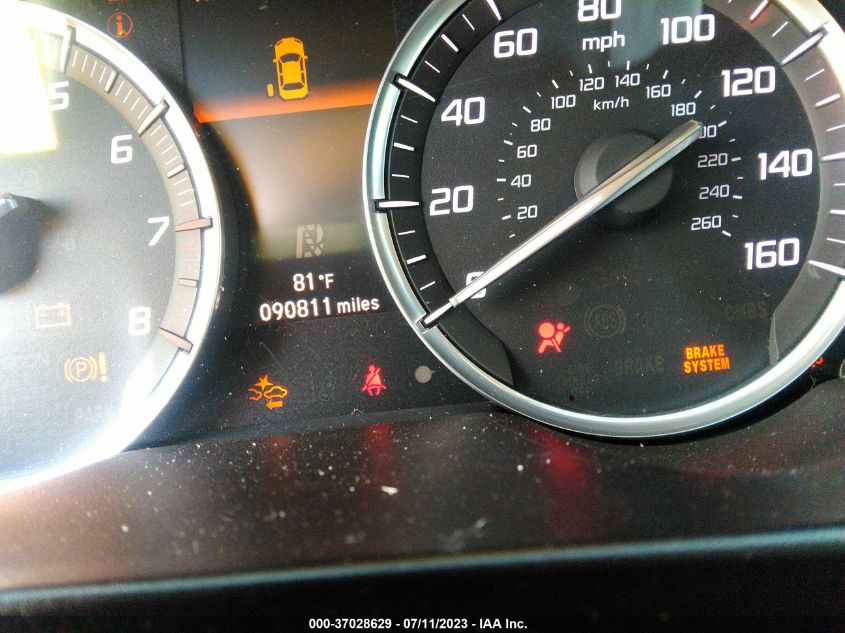 2016 ACURA TLX TECH - 19UUB1F50GA011137