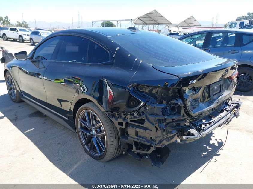 2022 BMW I4 EDRIVE40 WBY73AW02NFM94819