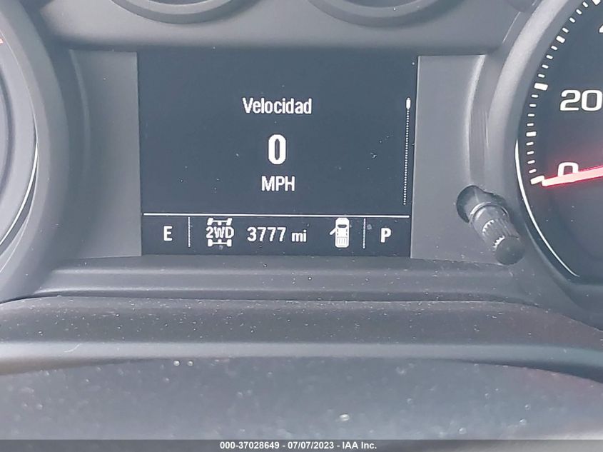 2023 CHEVROLET SILVERADO 1500 CUSTOM - 3GCPDBEKXPG240915