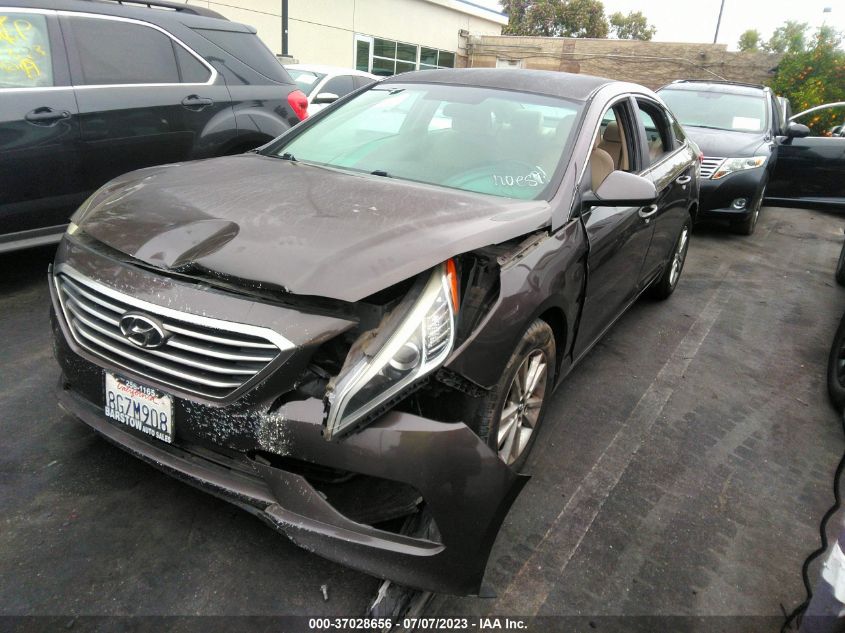 2015 HYUNDAI SONATA 2.4L SE - 5NPE24AF2FH236851