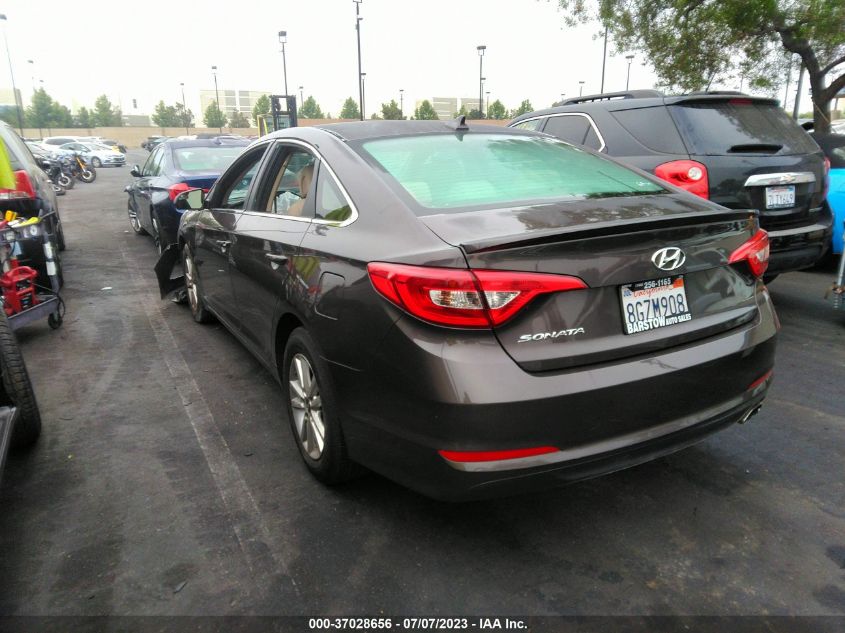 2015 HYUNDAI SONATA 2.4L SE - 5NPE24AF2FH236851