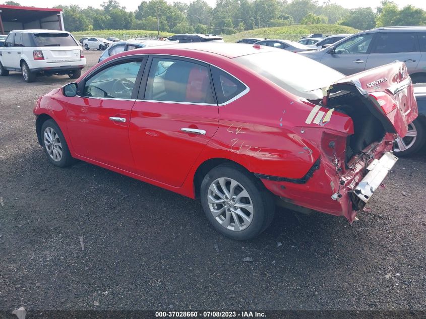 2018 NISSAN SENTRA SV - 3N1AB7AP2JL607592