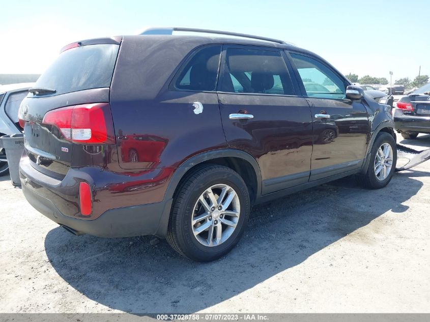 2015 KIA SORENTO LX - 5XYKT4A67FG628635