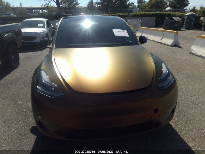 2022 TESLA MODEL Y PERFORMANCE - 7SAYGDEF1NF517872