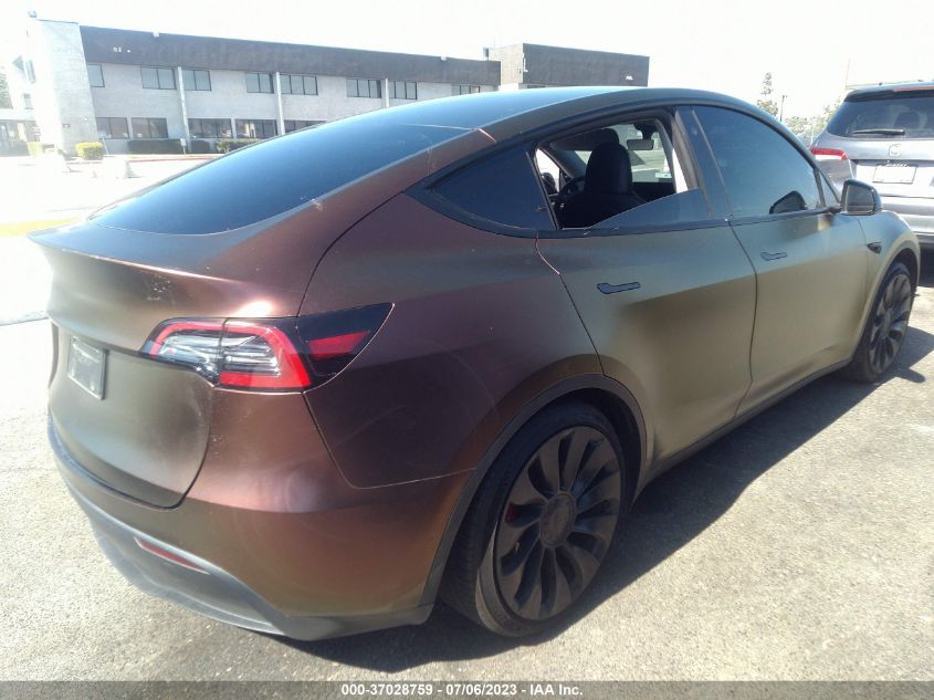 2022 TESLA MODEL Y PERFORMANCE - 7SAYGDEF1NF517872