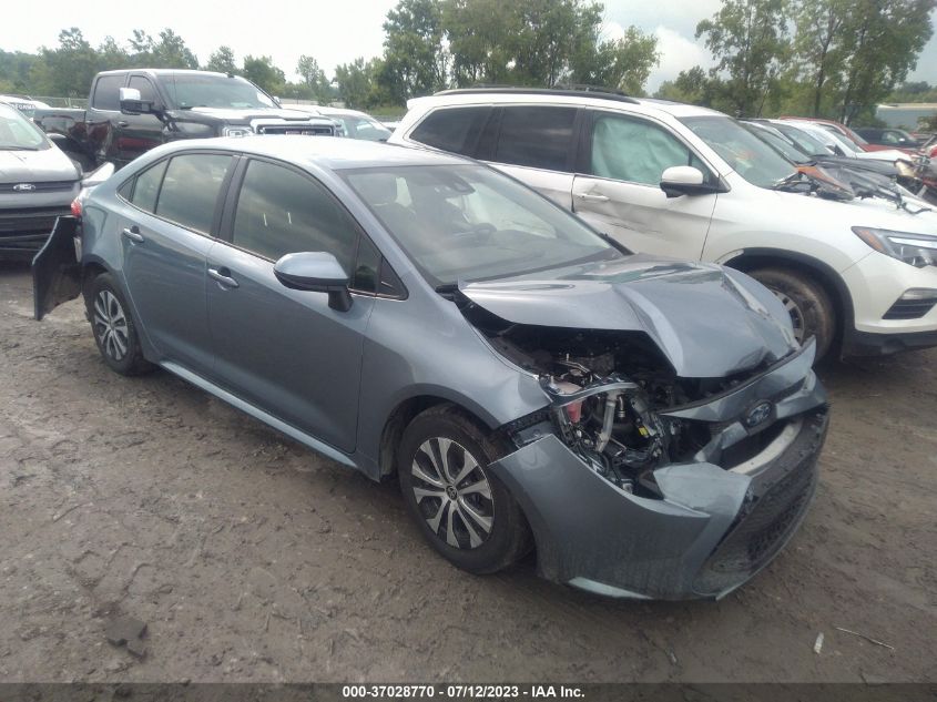 2022 TOYOTA COROLLA HYBRID LE - JTDEAMDE7NJ051500