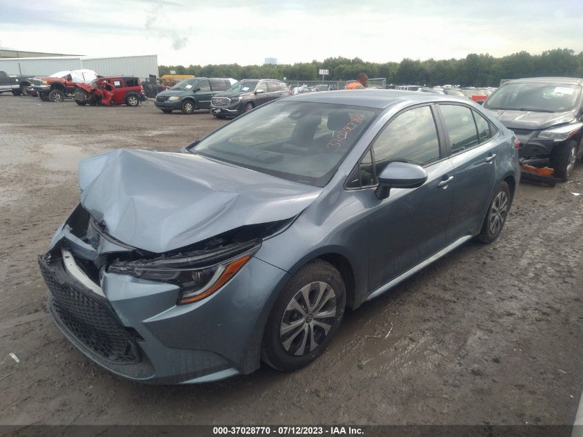 2022 TOYOTA COROLLA HYBRID LE - JTDEAMDE7NJ051500