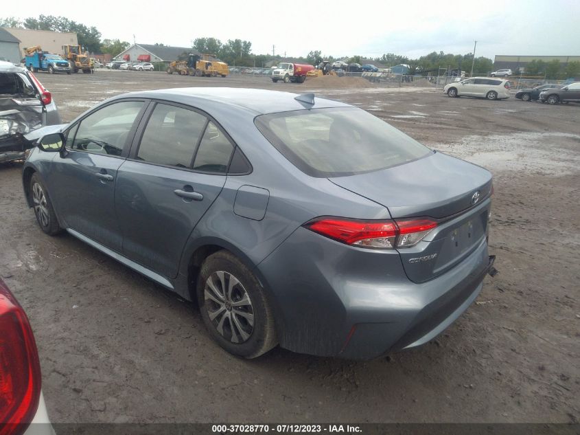 2022 TOYOTA COROLLA HYBRID LE - JTDEAMDE7NJ051500