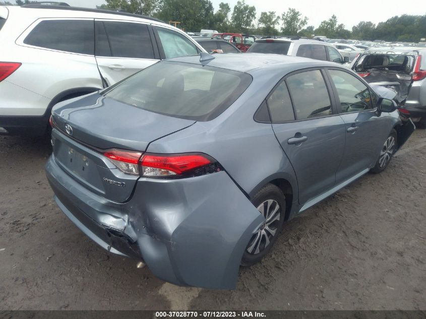 2022 TOYOTA COROLLA HYBRID LE - JTDEAMDE7NJ051500