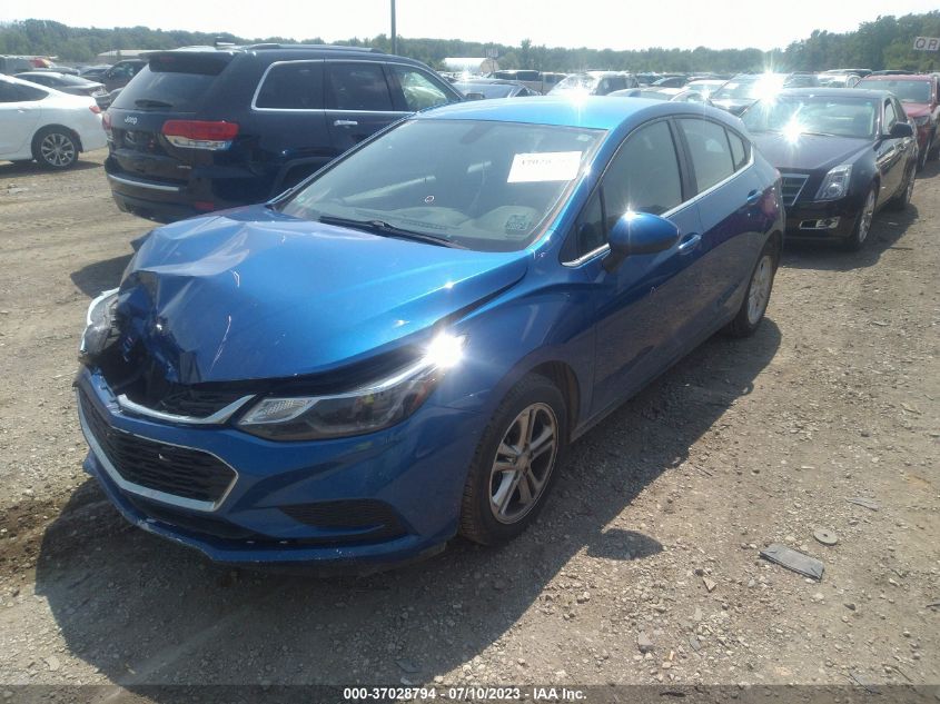 2017 CHEVROLET CRUZE LT - 3G1BE6SMXHS610174