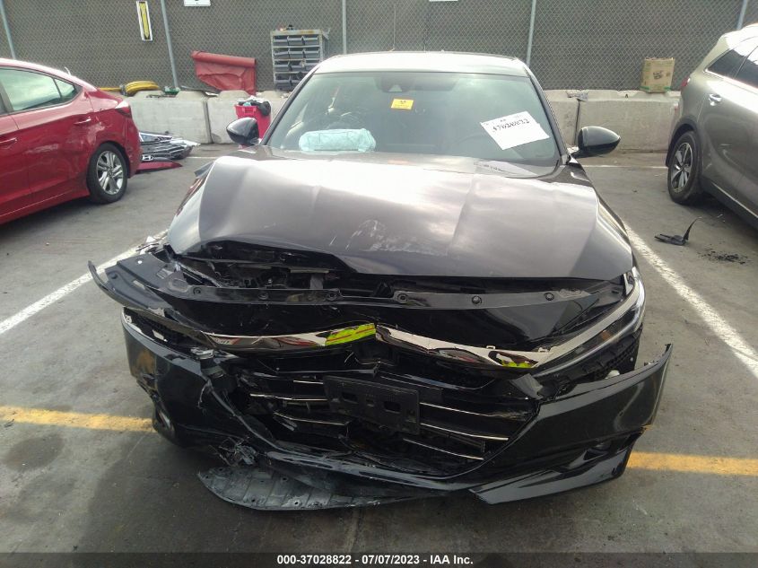 2021 HONDA ACCORD SEDAN SPORT - 1HGCV1F38MA076881
