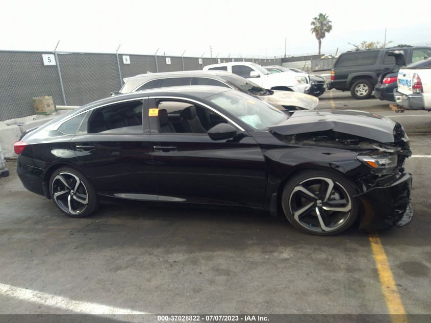 2021 HONDA ACCORD SEDAN SPORT - 1HGCV1F38MA076881