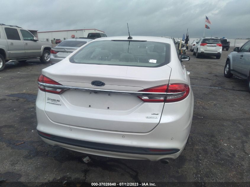 2018 FORD FUSION SE - 3FA6P0HD1JR200695