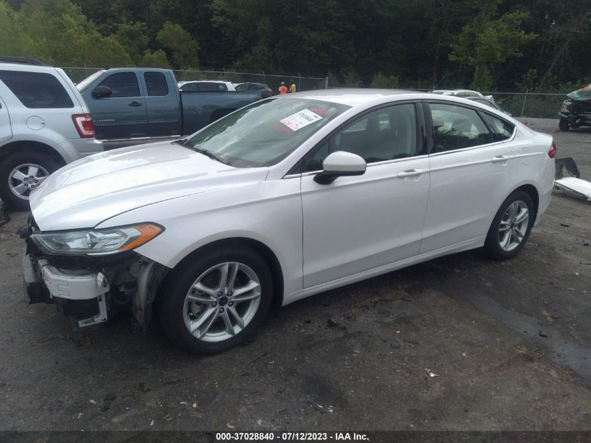 2018 FORD FUSION SE - 3FA6P0HD1JR200695