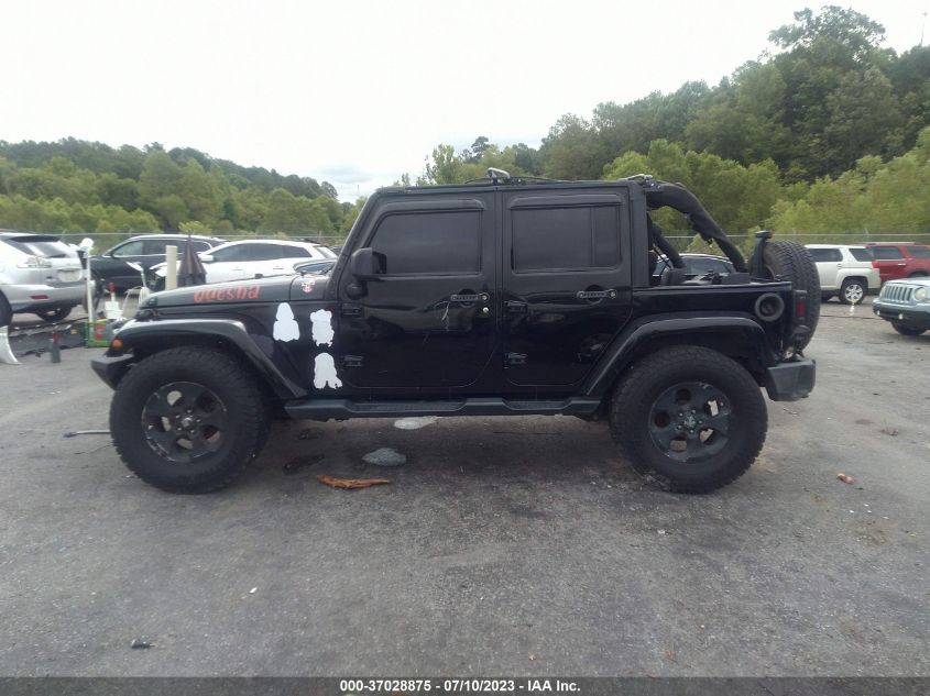 2015 JEEP WRANGLER UNLIMITED SAHARA - 1C4BJWEG8FL772624