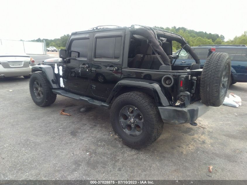 2015 JEEP WRANGLER UNLIMITED SAHARA - 1C4BJWEG8FL772624