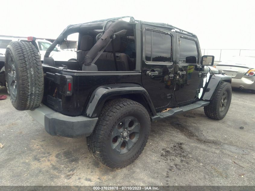 2015 JEEP WRANGLER UNLIMITED SAHARA - 1C4BJWEG8FL772624