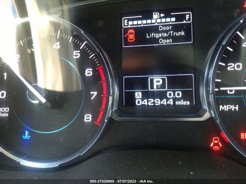 2017 SUBARU FORESTER LIMITED - JF2SJAJC5HH404463