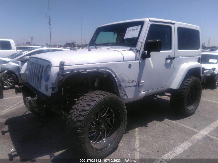 2018 JEEP WRANGLER JK SAHARA - 1C4GJWBG2JL925582