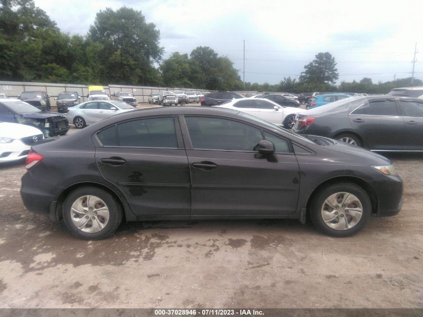 2013 HONDA CIVIC SDN LX - 19XFB2E53DE031812