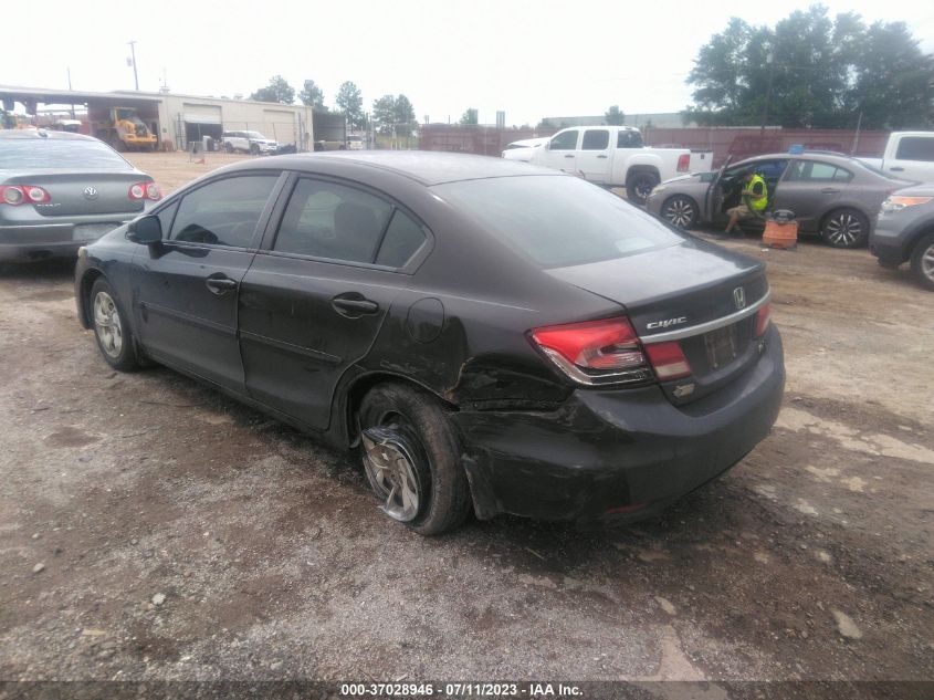 2013 HONDA CIVIC SDN LX - 19XFB2E53DE031812
