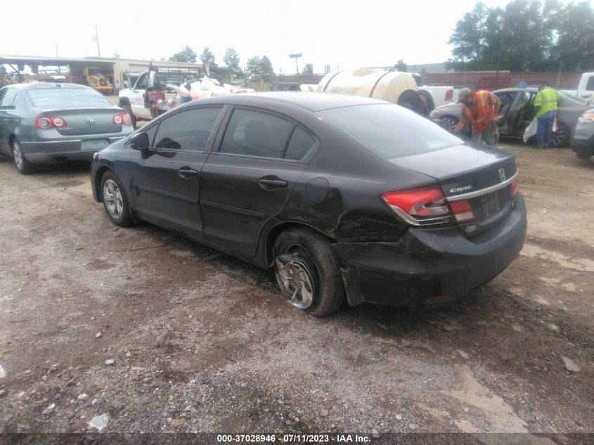 2013 HONDA CIVIC SDN LX - 19XFB2E53DE031812