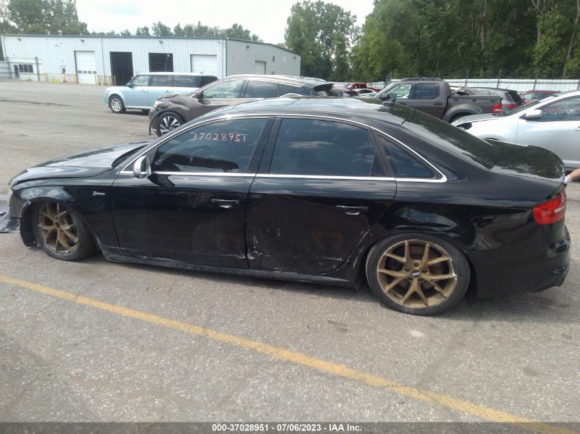 2013 AUDI S4 PREMIUM PLUS WAUBGAFL3DA218085