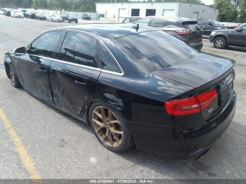 2013 AUDI S4 PREMIUM PLUS WAUBGAFL3DA218085