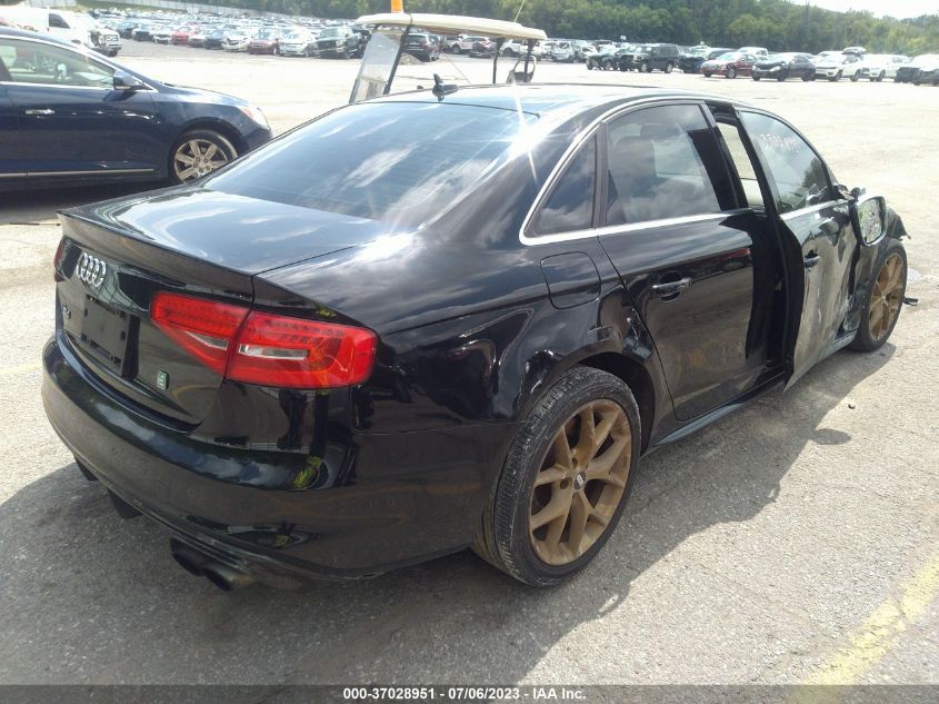 2013 AUDI S4 PREMIUM PLUS WAUBGAFL3DA218085