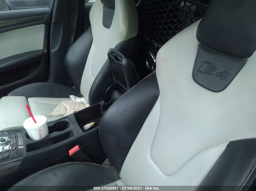 2013 AUDI S4 PREMIUM PLUS WAUBGAFL3DA218085