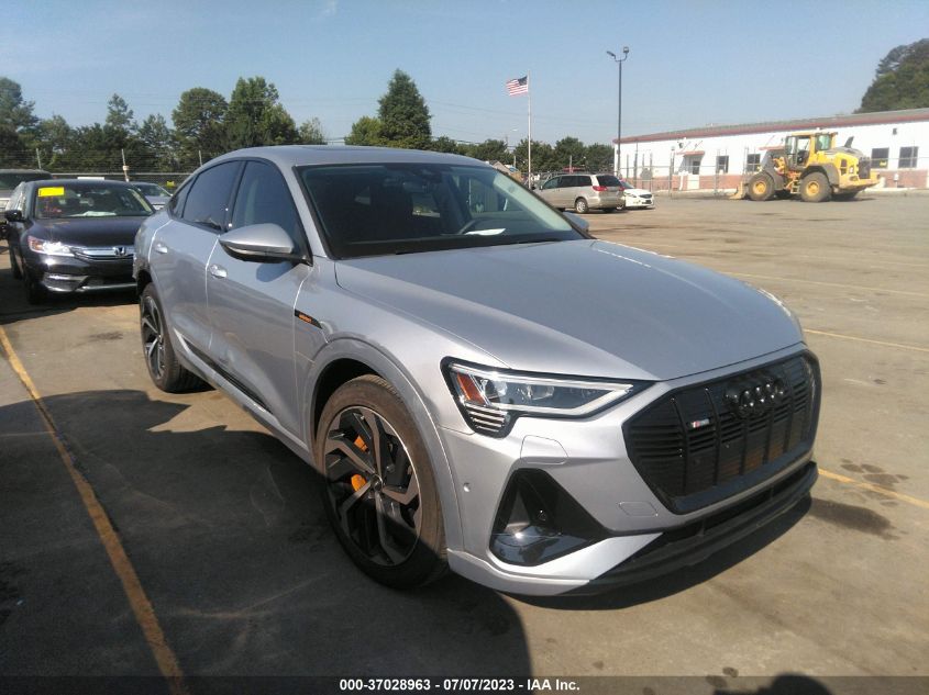 2022 AUDI E-TRON SPORTBACK S LINE PREMIUM PLUS - WA12AAGE4NB031786
