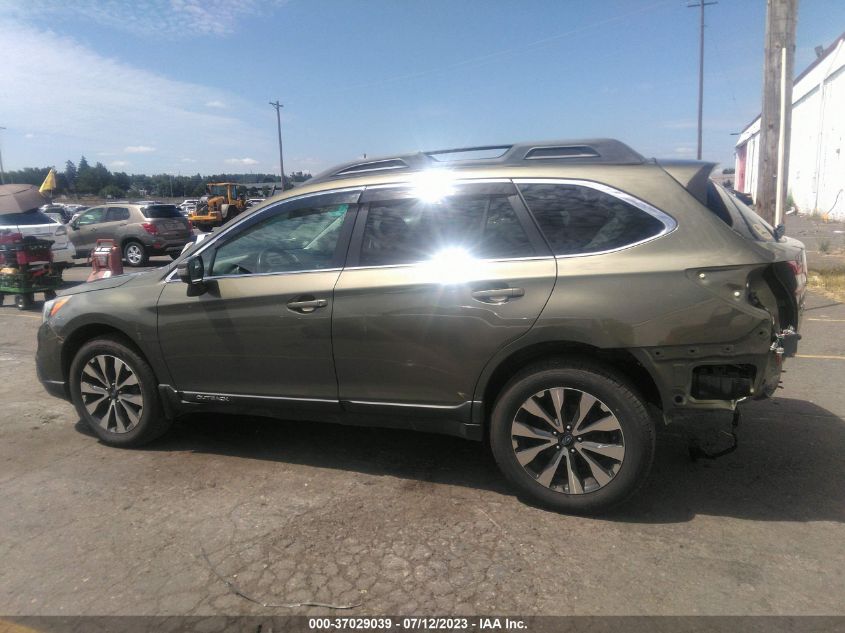 2015 SUBARU OUTBACK 2.5I LIMITED - 4S4BSBLC6F3265612