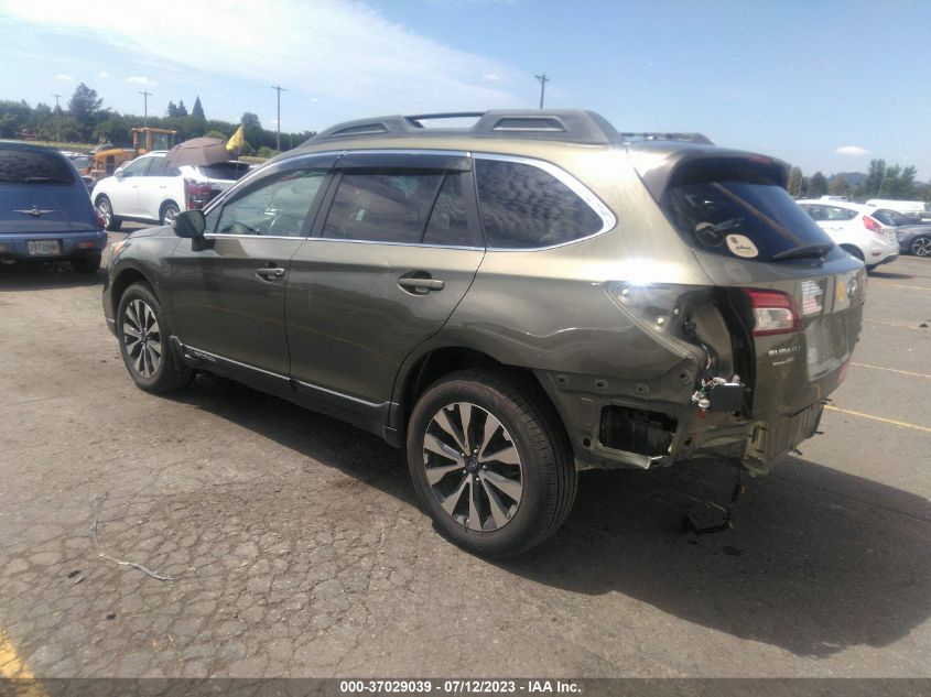 2015 SUBARU OUTBACK 2.5I LIMITED - 4S4BSBLC6F3265612