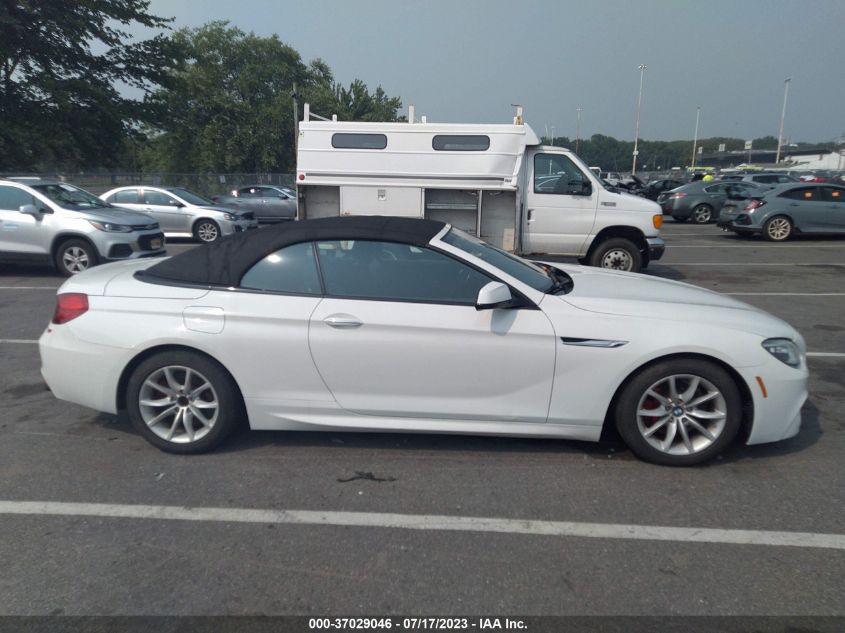 2013 BMW 6 SERIES 640I - WBALW7C53DDX58664