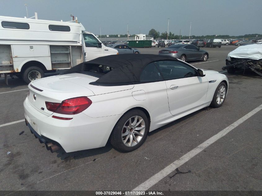2013 BMW 6 SERIES 640I - WBALW7C53DDX58664