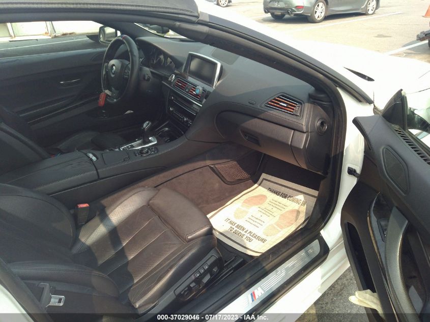 2013 BMW 6 SERIES 640I - WBALW7C53DDX58664