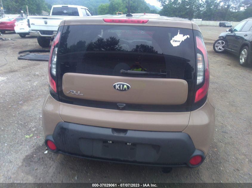 2016 KIA SOUL BASE - KNDJN2A20G7294938