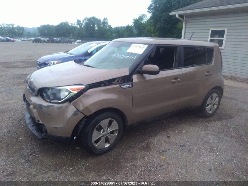 2016 KIA SOUL BASE - KNDJN2A20G7294938