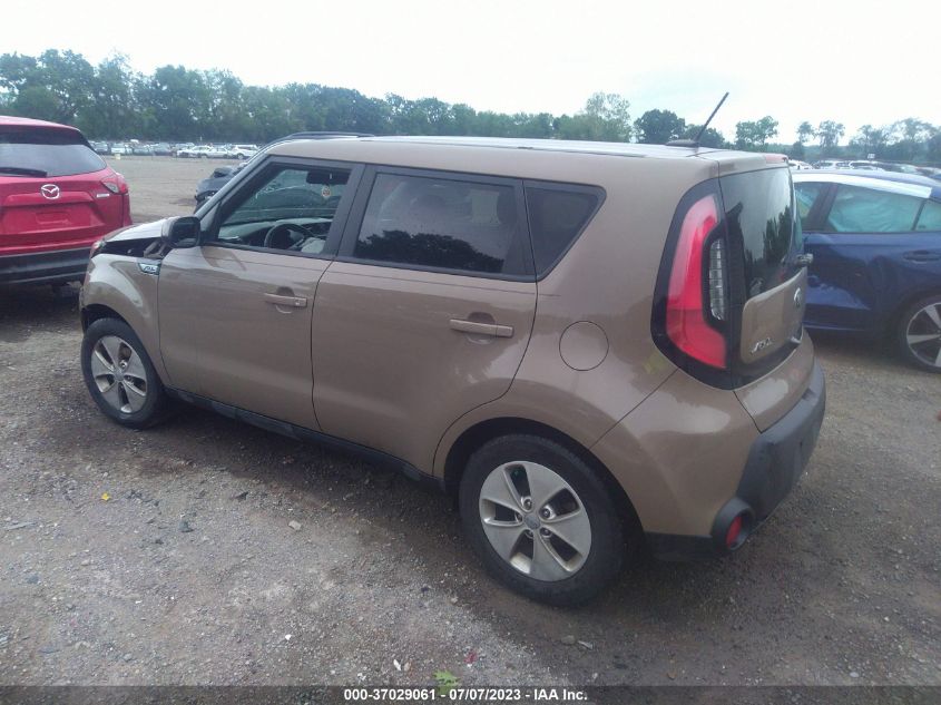 2016 KIA SOUL BASE - KNDJN2A20G7294938